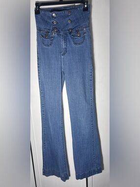 Hydraulic Women’s Sz 7/8 Y2K Style High-Waist Flare Jeans